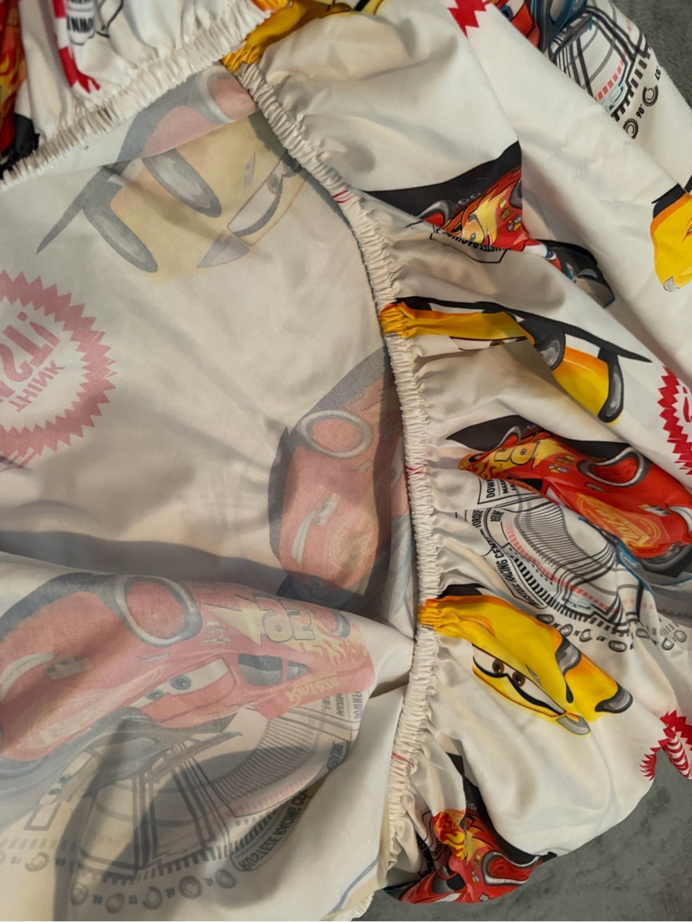 Disney Pixar CARS 3 Lightning McQueen Twin Fitted Sheet ONLY - Picture 6 of 6
